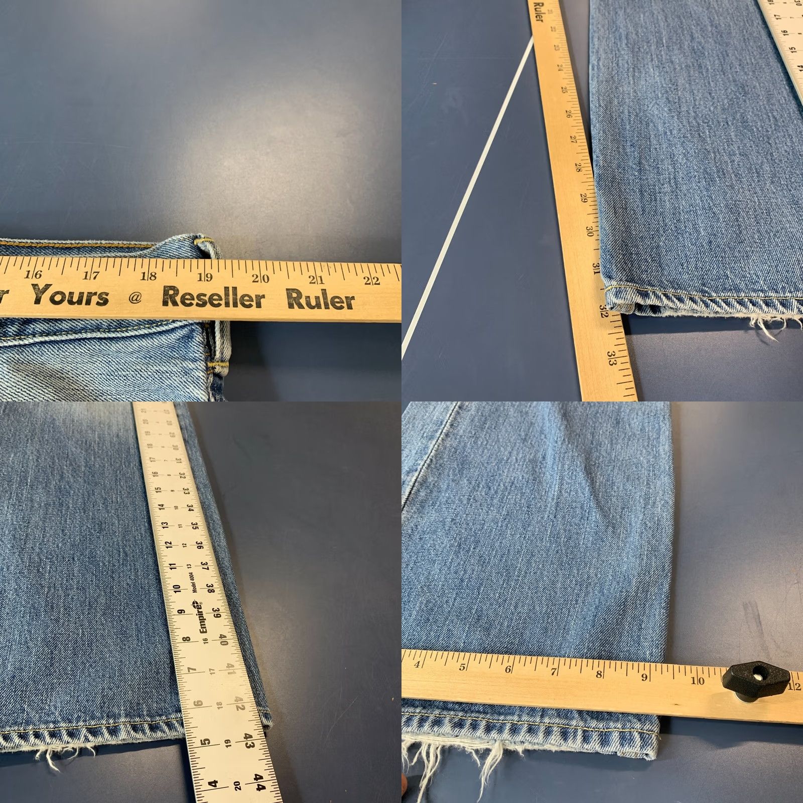 Polo Ralph Lauren Polo Ralph Lauren Denim Jeans Mens 38x32 Light Wash Baggy Straight Size US M / EU 48-50 / 2 - 9 Thumbnail