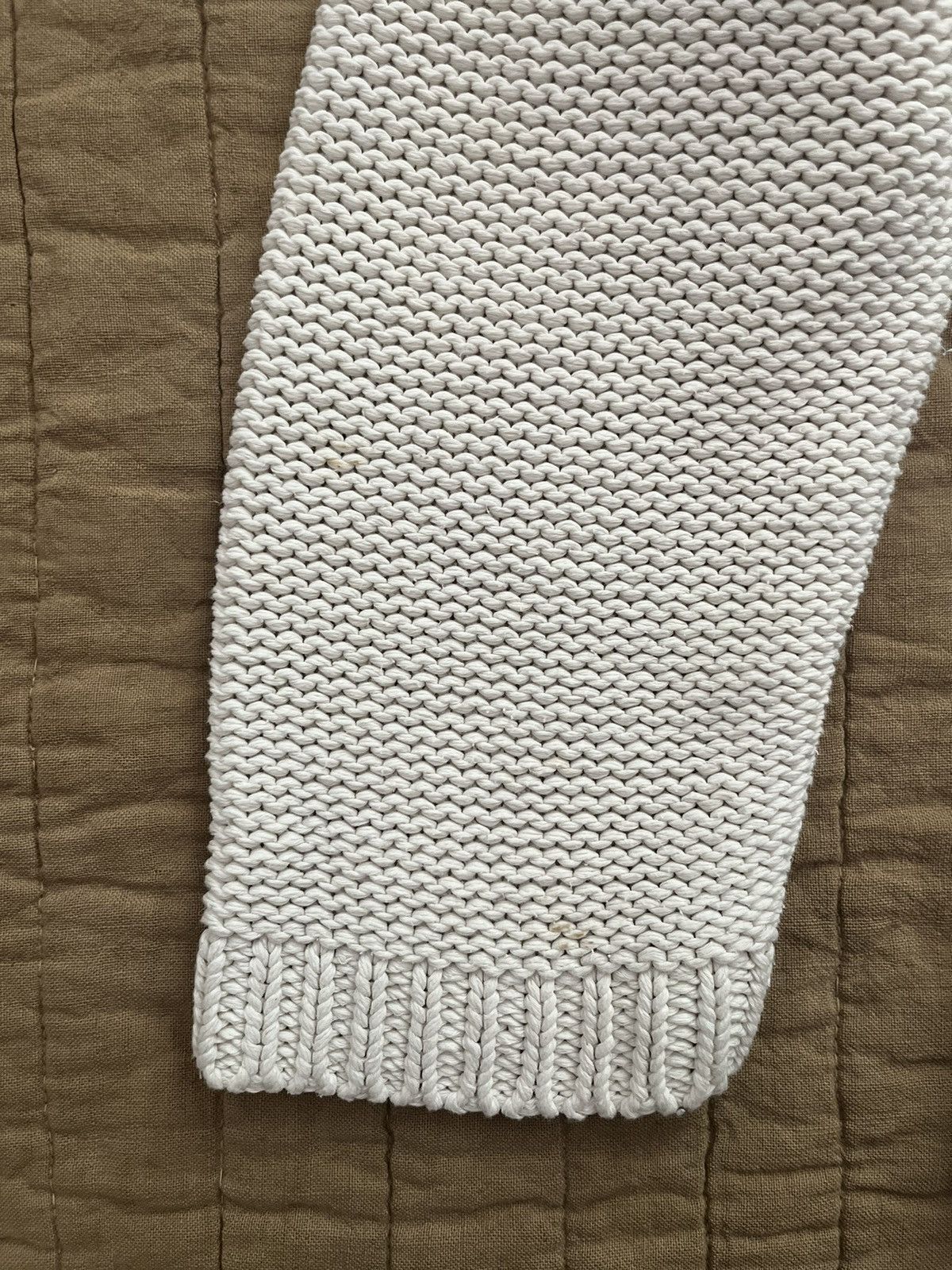 Raf Simons ss04 May The Circles be Unbroken White Sample Knit Size US M / EU 48-50 / 2 - 12 Thumbnail