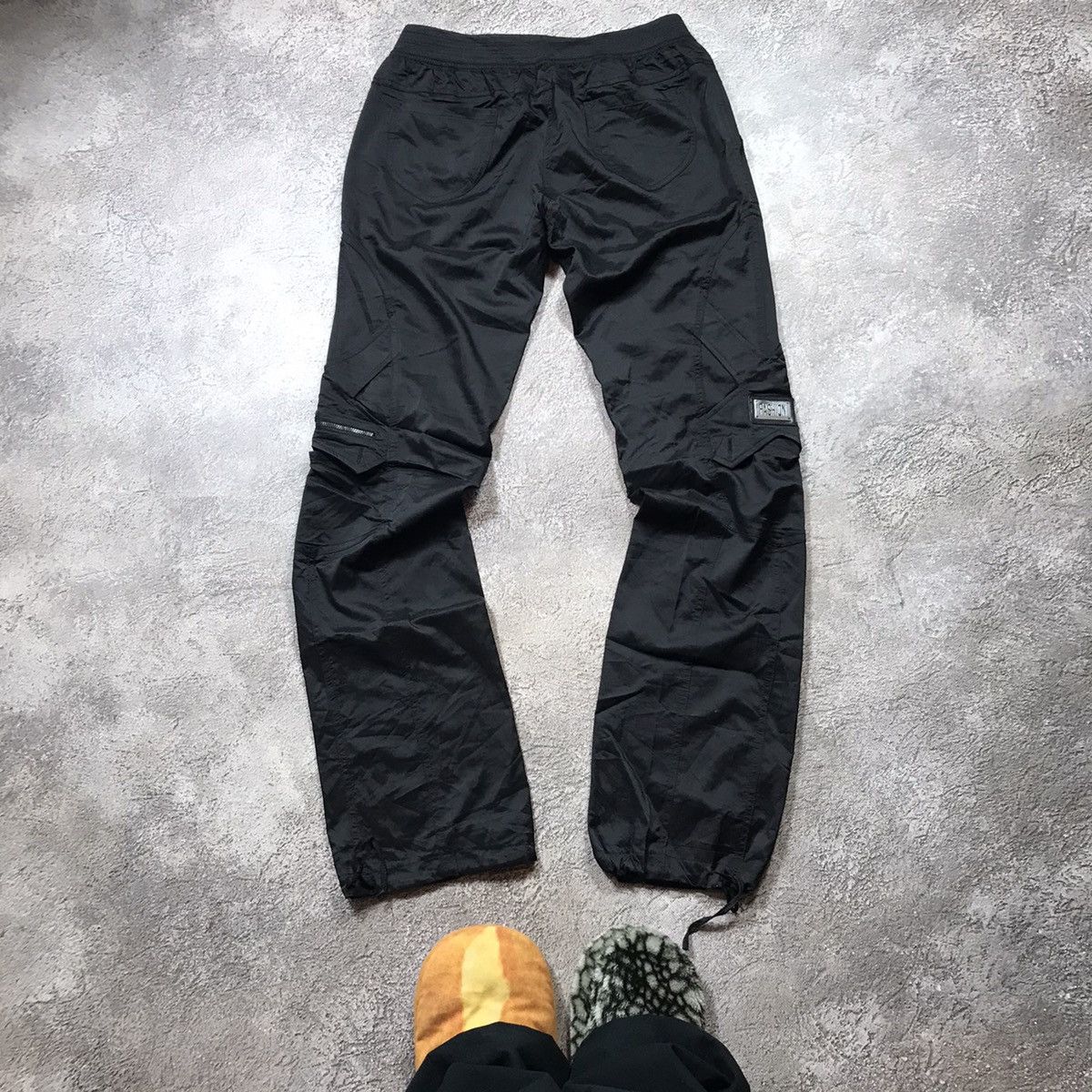 Vintage Vintage 90s Baggy Cargo Pants Parachute Distressed Grunge 28 Size 28" / US 6 / IT 42 - 6 Thumbnail