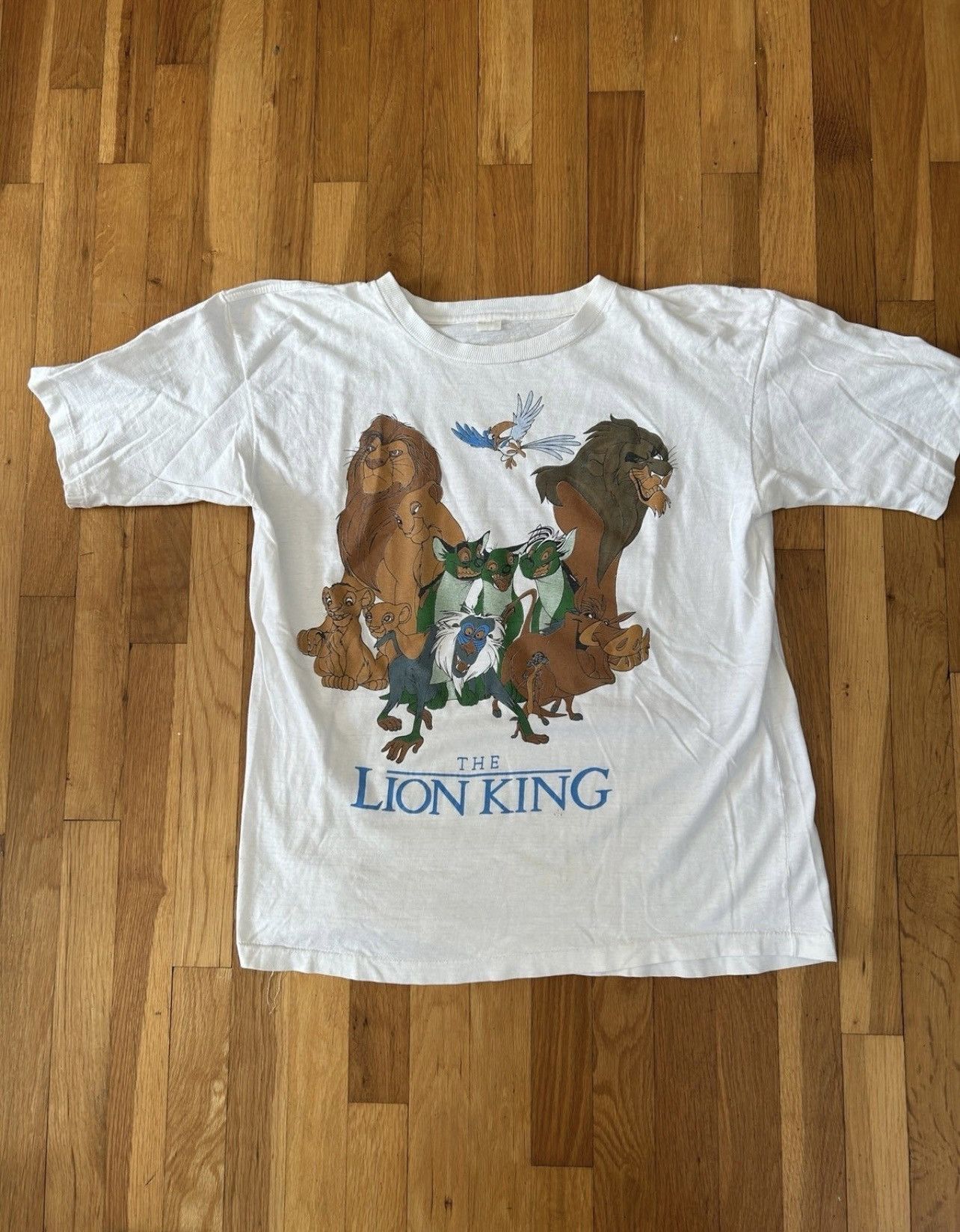 Disney × Vintage Vintage Disney Lion Ling T-shirt Size US XL / EU 56 / 4 - 1 Thumbnail