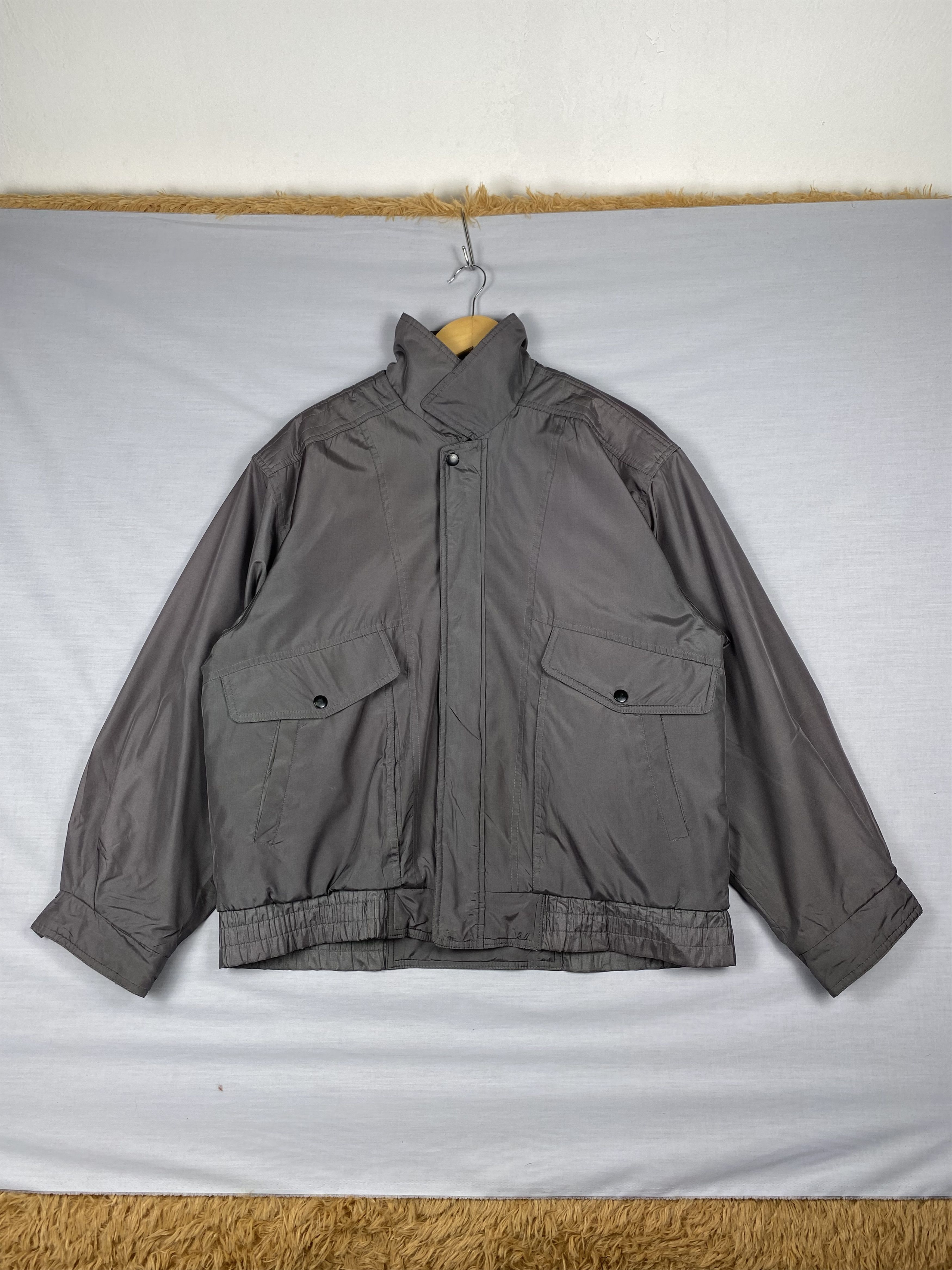 Japanese Brand Vintage Japanese Minimalist Nylon Light Jacket Size US L / EU 52-54 / 3 - 1 Thumbnail