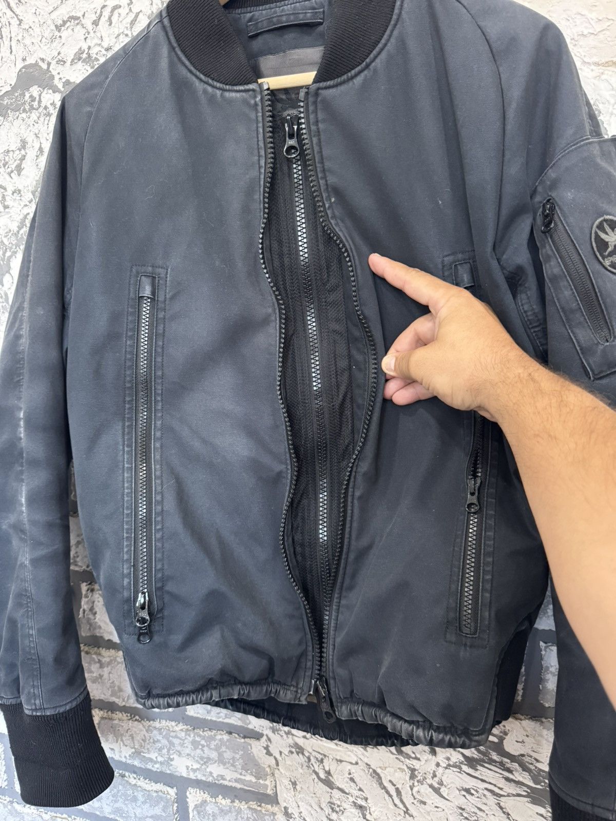 narifuri Narifuri & Spiewak Bomber MA-1 Jacket Very Rare Vintage M-L Size US M / EU 48-50 / 2 - 12 Thumbnail