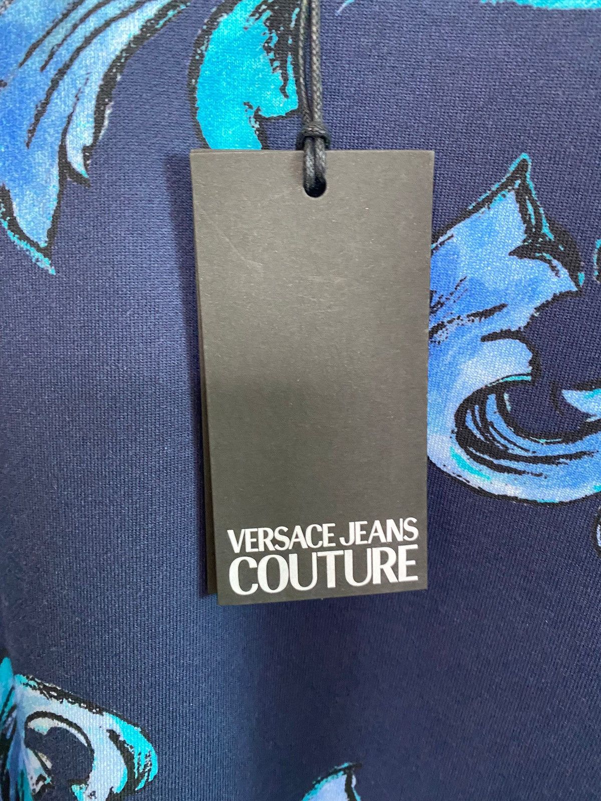 Versace Jeans Couture Versace Jeans Culture Sweatshirt Reg all Over XL blue, new Size US XL / EU 56 / 4 - 3 Thumbnail