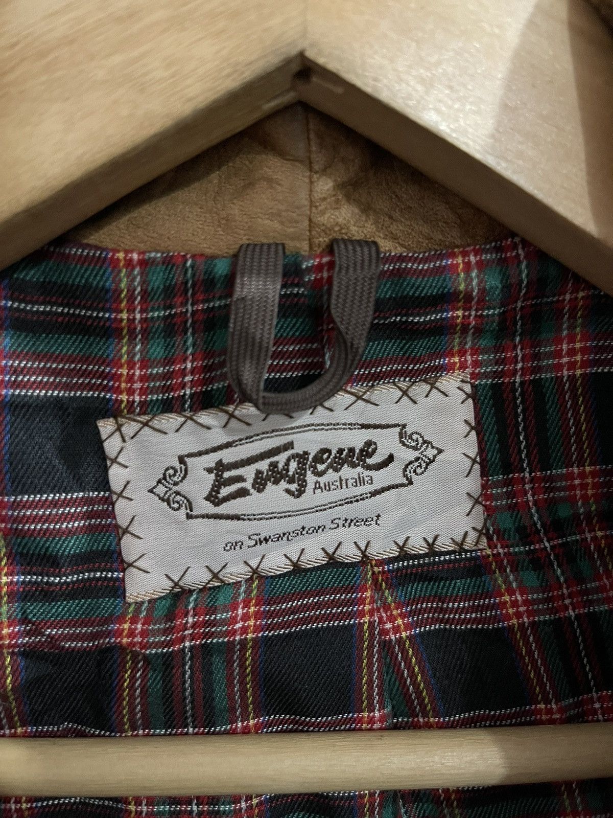 Vintage Vintage Engene Australia Cow leather Jacket Size US XL / EU 56 / 4 - 16 Thumbnail