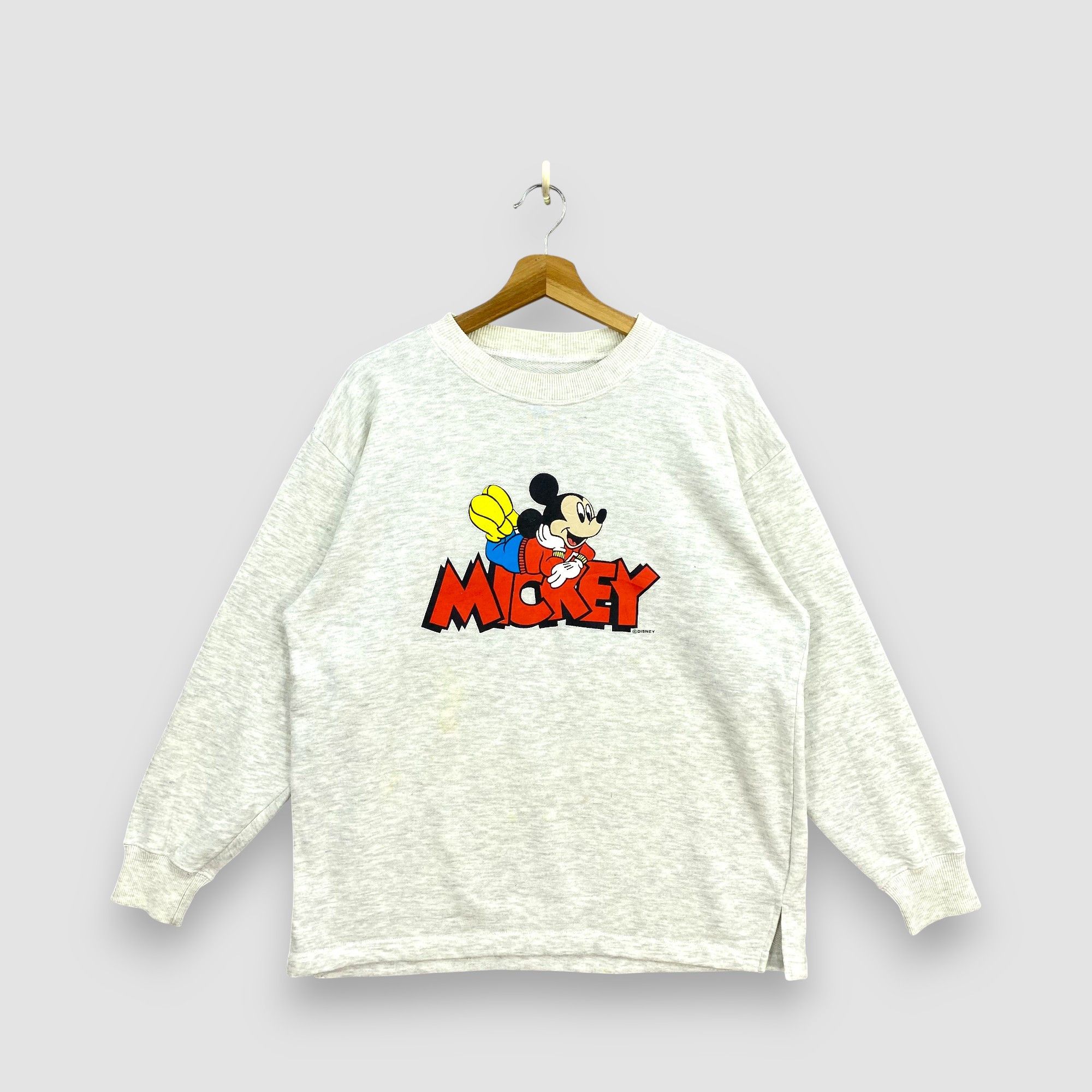 Disney Vintage 90s Mickey Mouse Disney Sweatshirt Cartoon Jumper Size US L / EU 52-54 / 3 - 1 Thumbnail