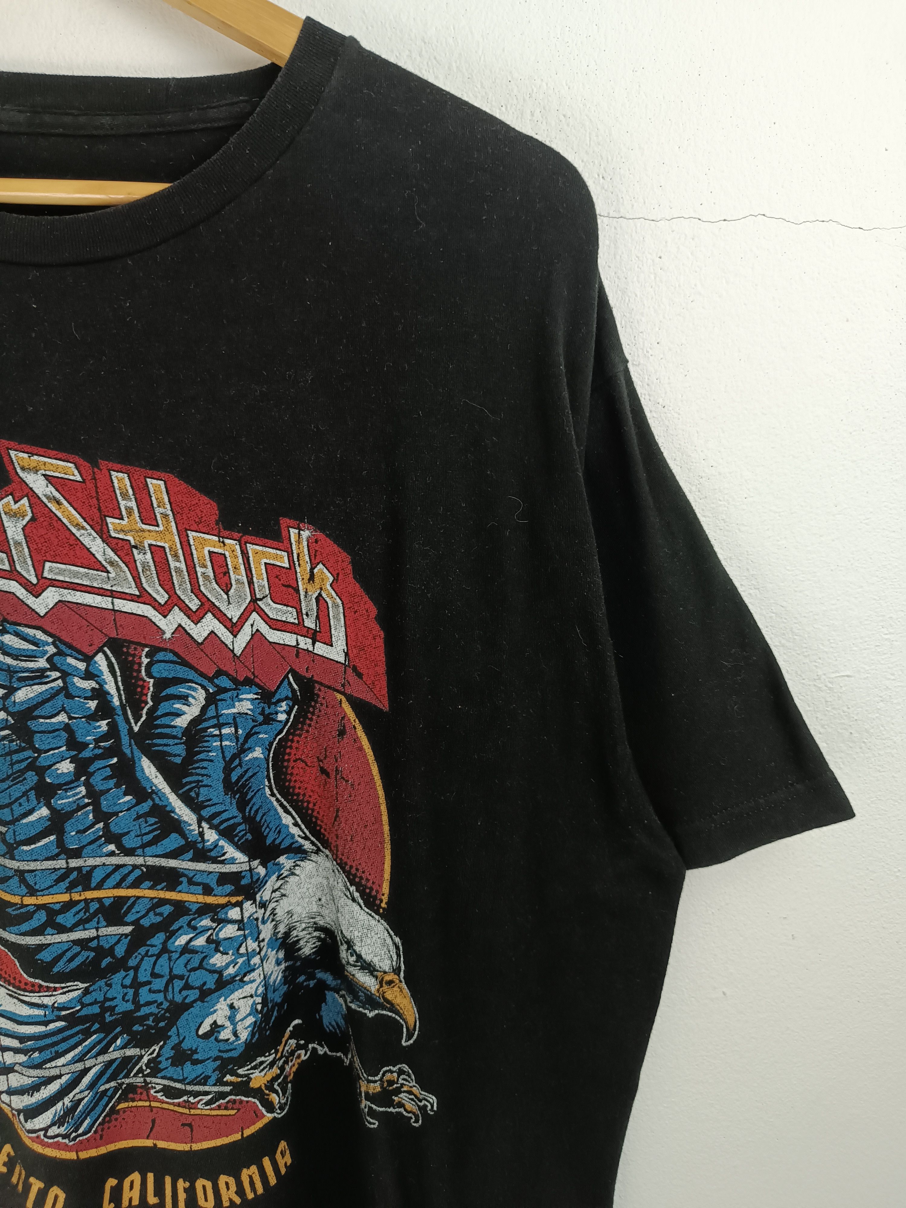 Band Tees VINTAGE AFTERSHOCK HEAVY METAL FEST TEE metallica misfits Size US XL / EU 56 / 4 - 6 Thumbnail