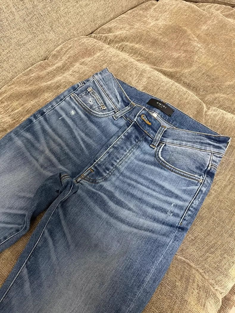 Amiri Amiri Blue basic jeans 2501-Nextarrow Size US 30 / EU 46 - 2 Thumbnail
