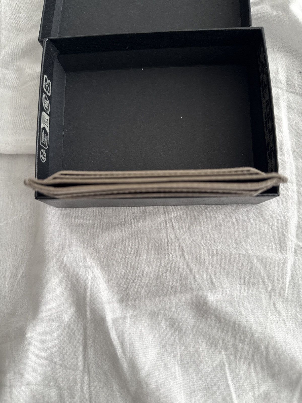 Yves Saint Laurent YSL Cassandre Card Holder Gray Brown w/ Box Size ONE SIZE - 2 Thumbnail