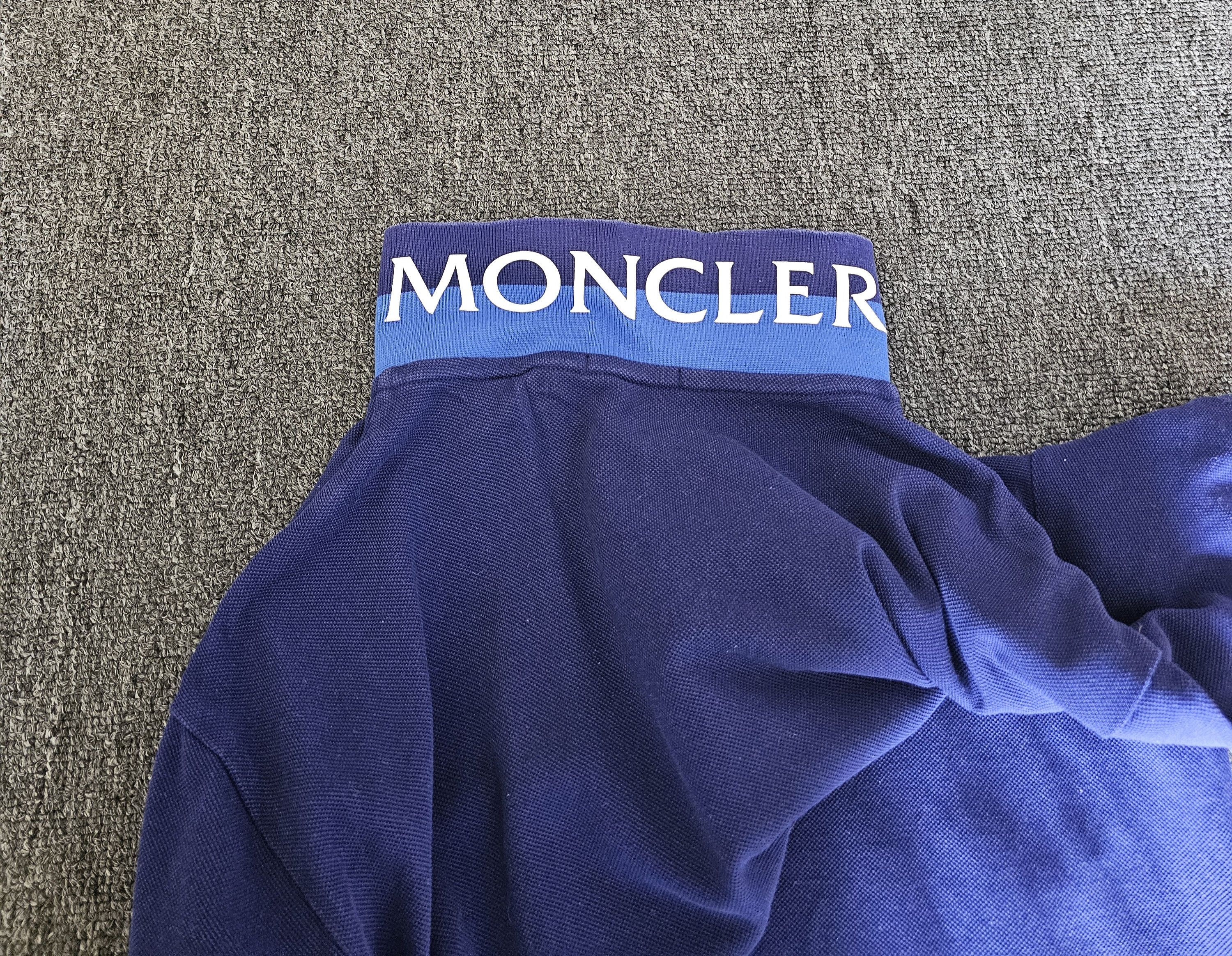 Moncler Moncler men's polo shirts size XL like L Size US XL / EU 56 / 4 - 5 Thumbnail