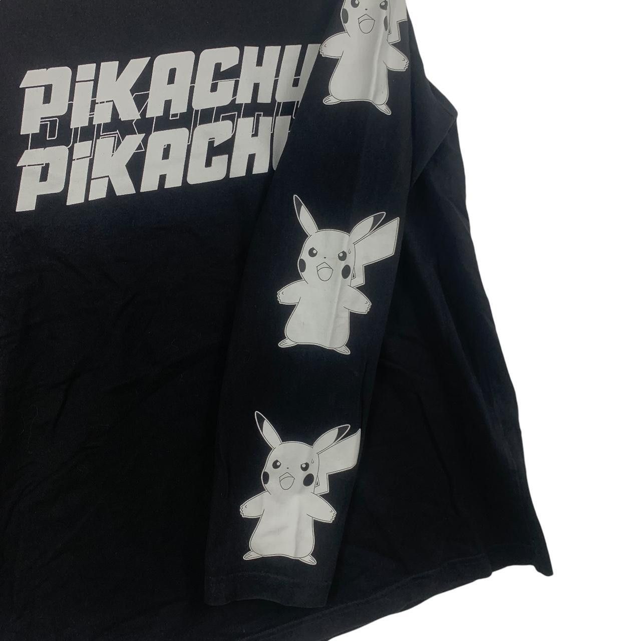 Pokemon POKEMON PIKACHU x H&M Collection Tee Shirt Top Long Sleeve Size L / US 10 / IT 46 - 6 Thumbnail