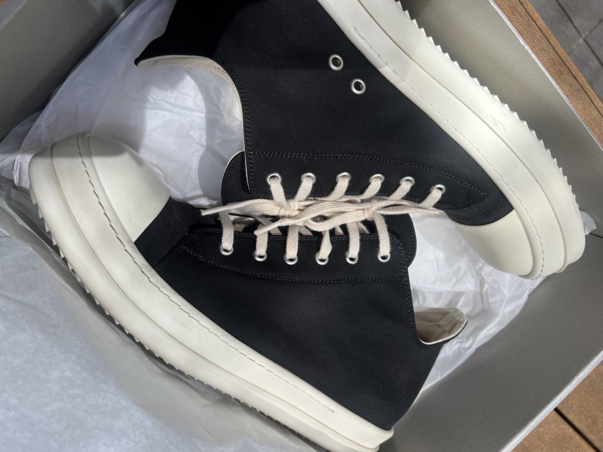 Rick Owens Rick Owens DRKSHDW Low CottonNylon Sneakers Size US 11 / EU 44 - 4 Thumbnail