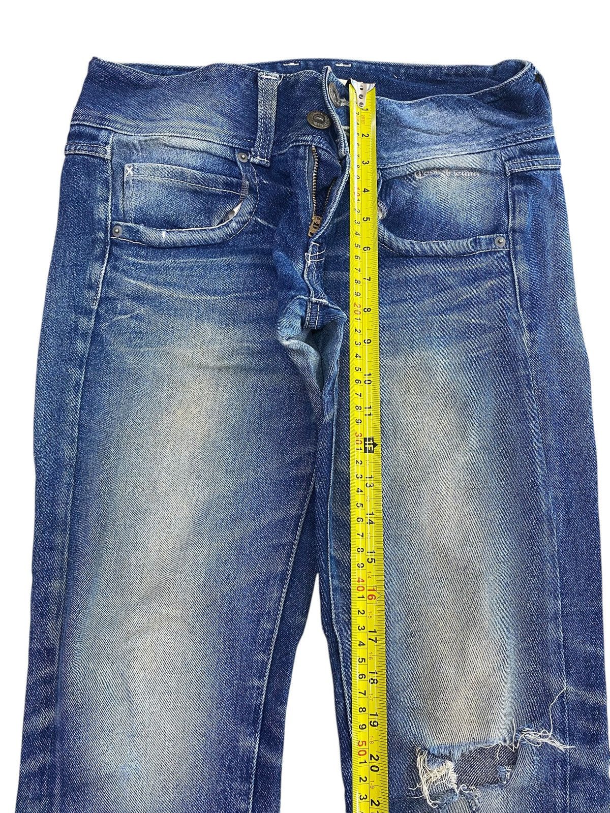 Cook Jeans Cook Jeans Faded Wash Style Ripped Jeans Size US 30 / EU 46 - 6 Thumbnail