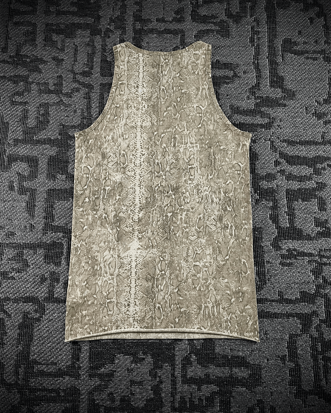 Japanese Brand G.o.a 2000s python tank top Size US XXS / EU 40 - 7 Thumbnail