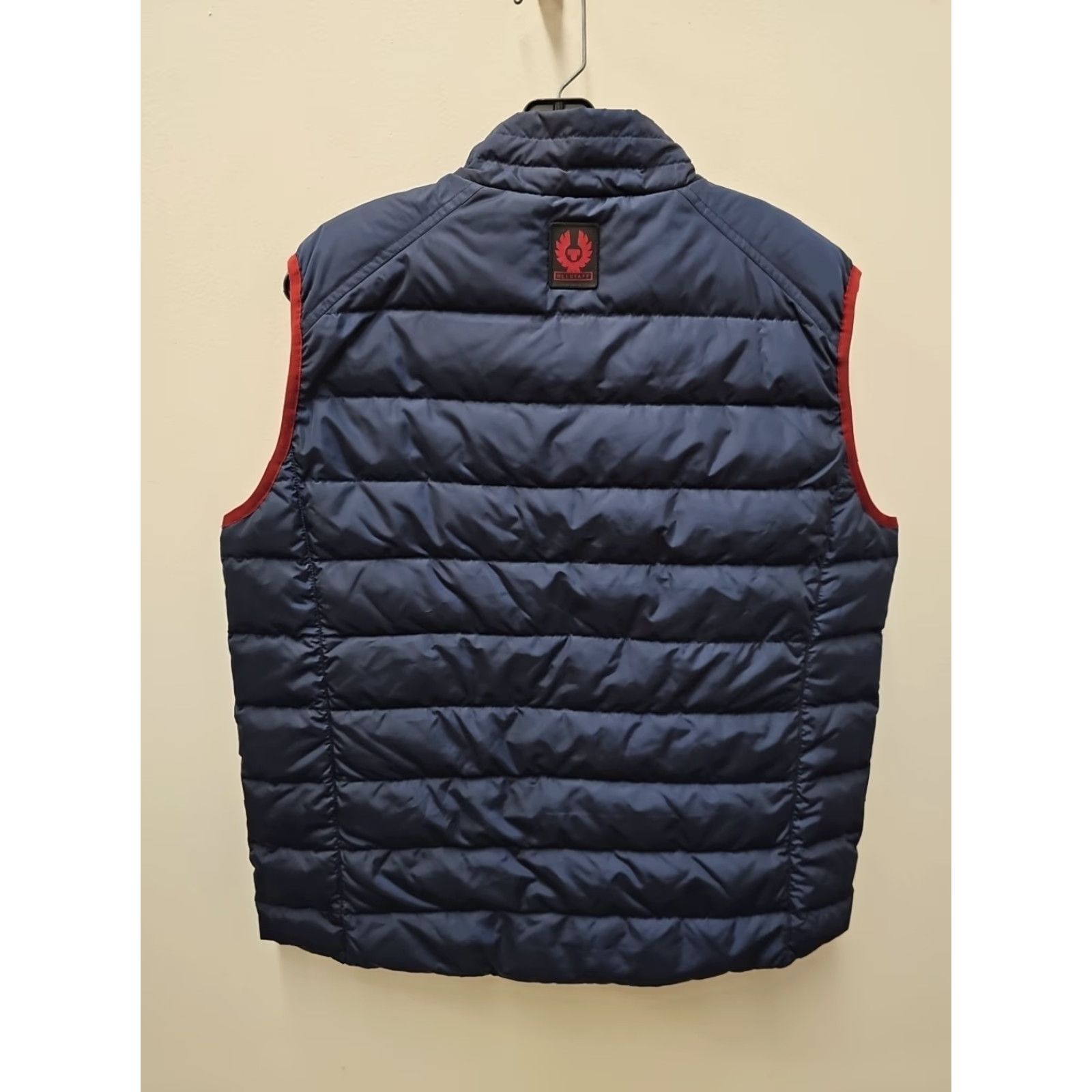 Belstaff VINTAGE Belstaff BRITTANIA CUP DOWN GILET VEST 40 Mens Blue Red Quilted Short Down Dug 23 chest 27.5 length 12/4 Size US XXS / EU 40 - 6 Thumbnail