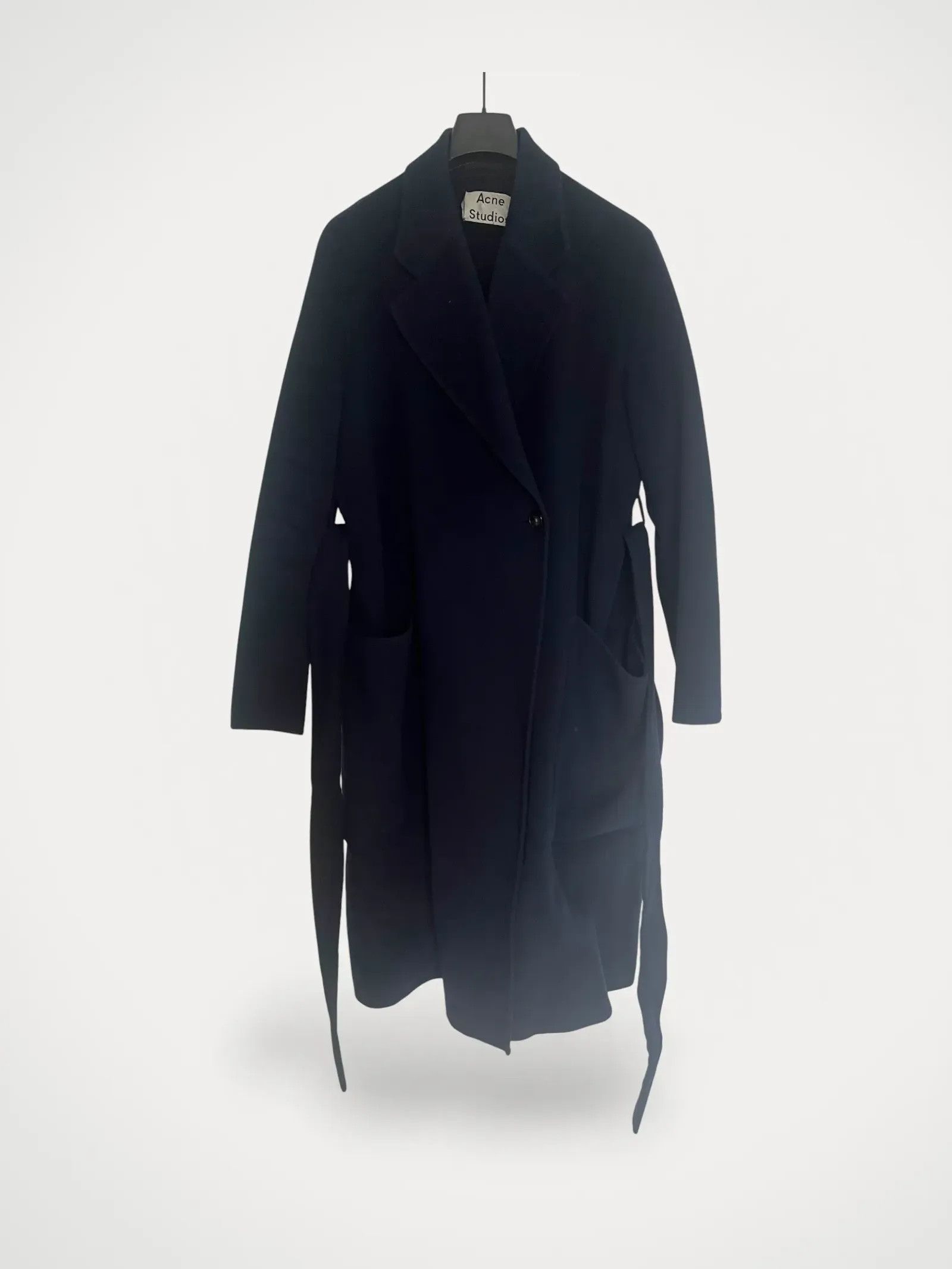 Acne Studios “Ciara Boiled” Warm Wool Winter Coat | Grailed