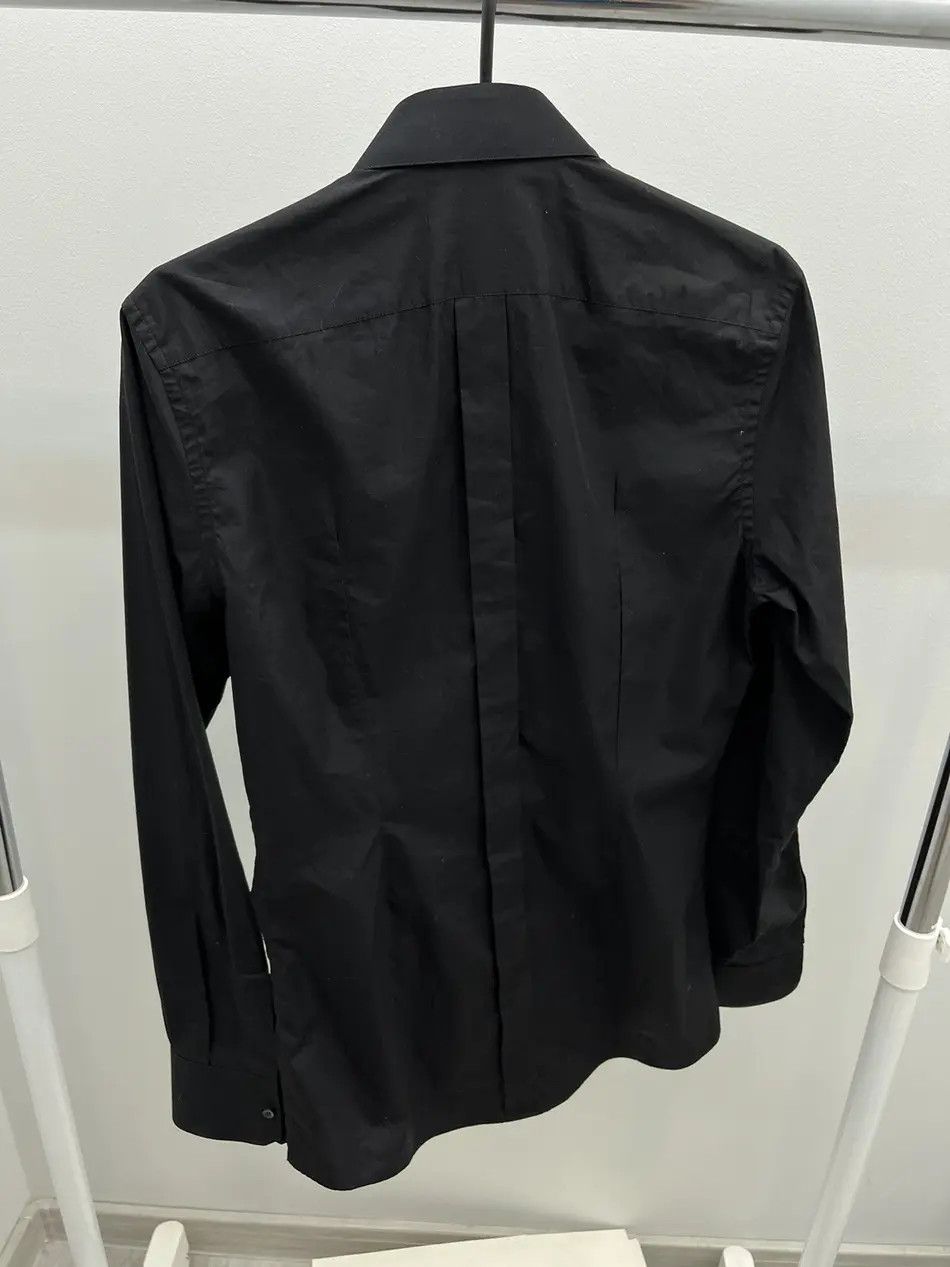 Dolce & Gabbana Dolce & Gabbana Gold Cotton Button Up Shirt With Appliques Size US S / EU 44-46 / 1 - 5 Thumbnail