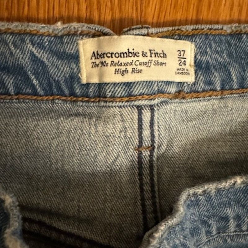Abercrombie & Fitch Abercrombie & Fitch '90s Relaxed High Rise Plus Short 24 Size 37" - 5 Thumbnail