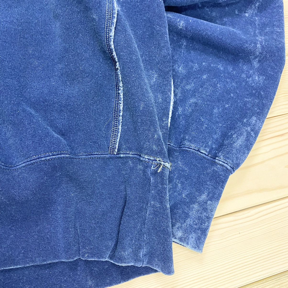 Diesel Blue Denim Sweatshirt Diesel With Stonewashed Design Size US M / EU 48-50 / 2 - 5 Thumbnail