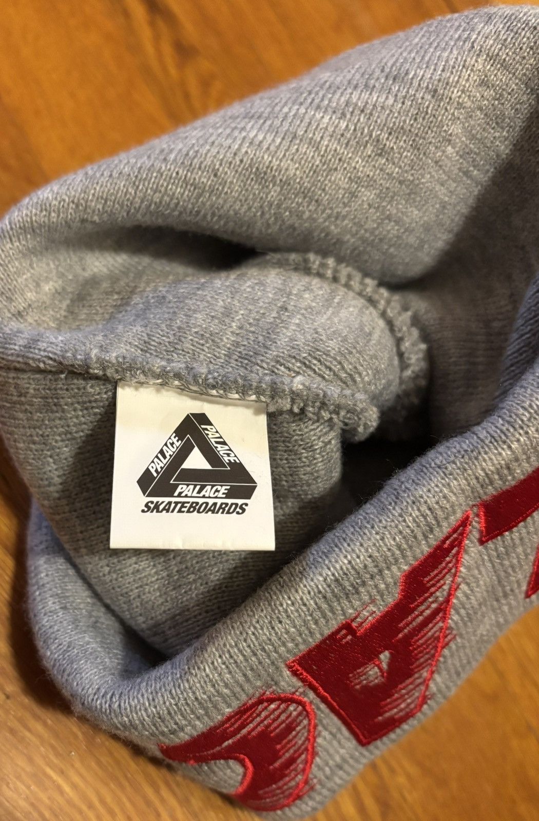 Palace Palace fast beanie light grey marl Size ONE SIZE - 3 Thumbnail