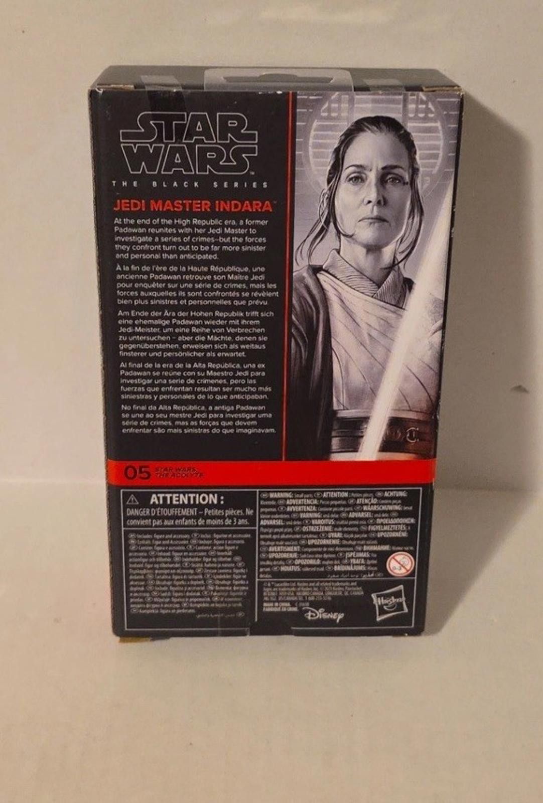 Other Star Wars Black Series the Acolyte JEDI MASTER INDARA #05 Size ONE SIZE - 2 Thumbnail