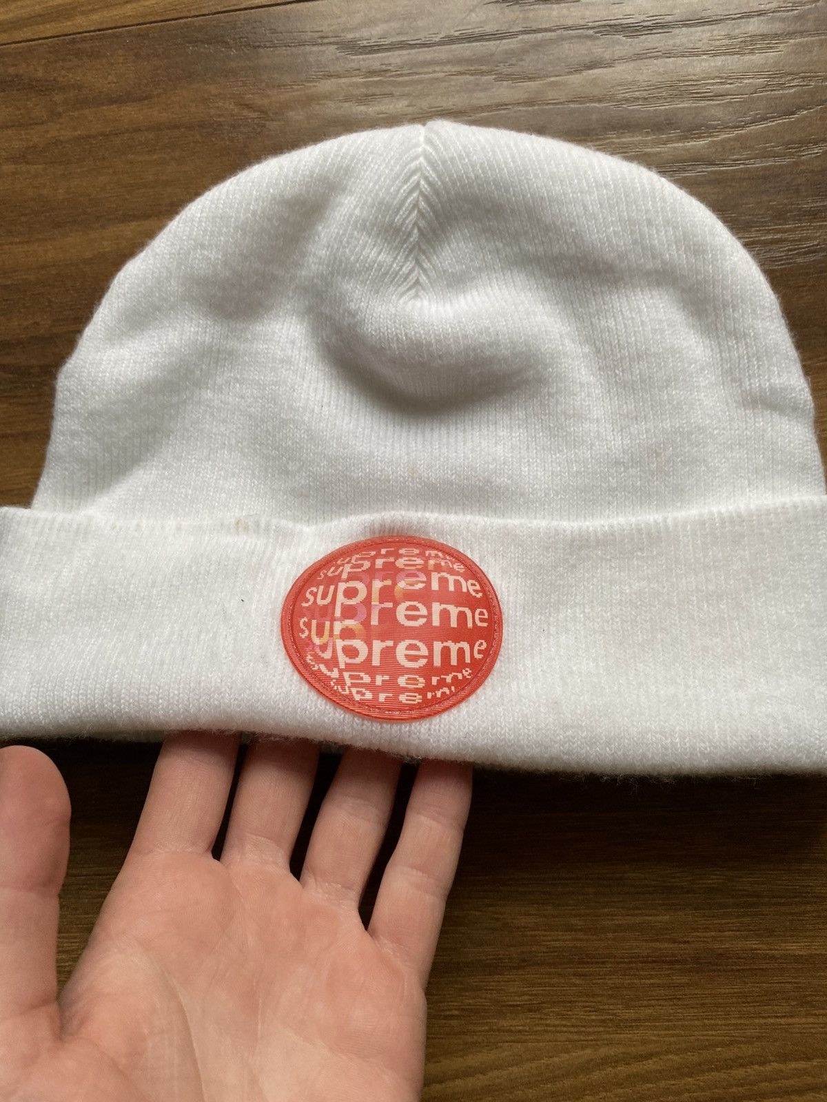 Supreme Hat Supreme Lenticular Patch Beanie SS/21 Y2k Hype Size ONE SIZE - 2 Thumbnail