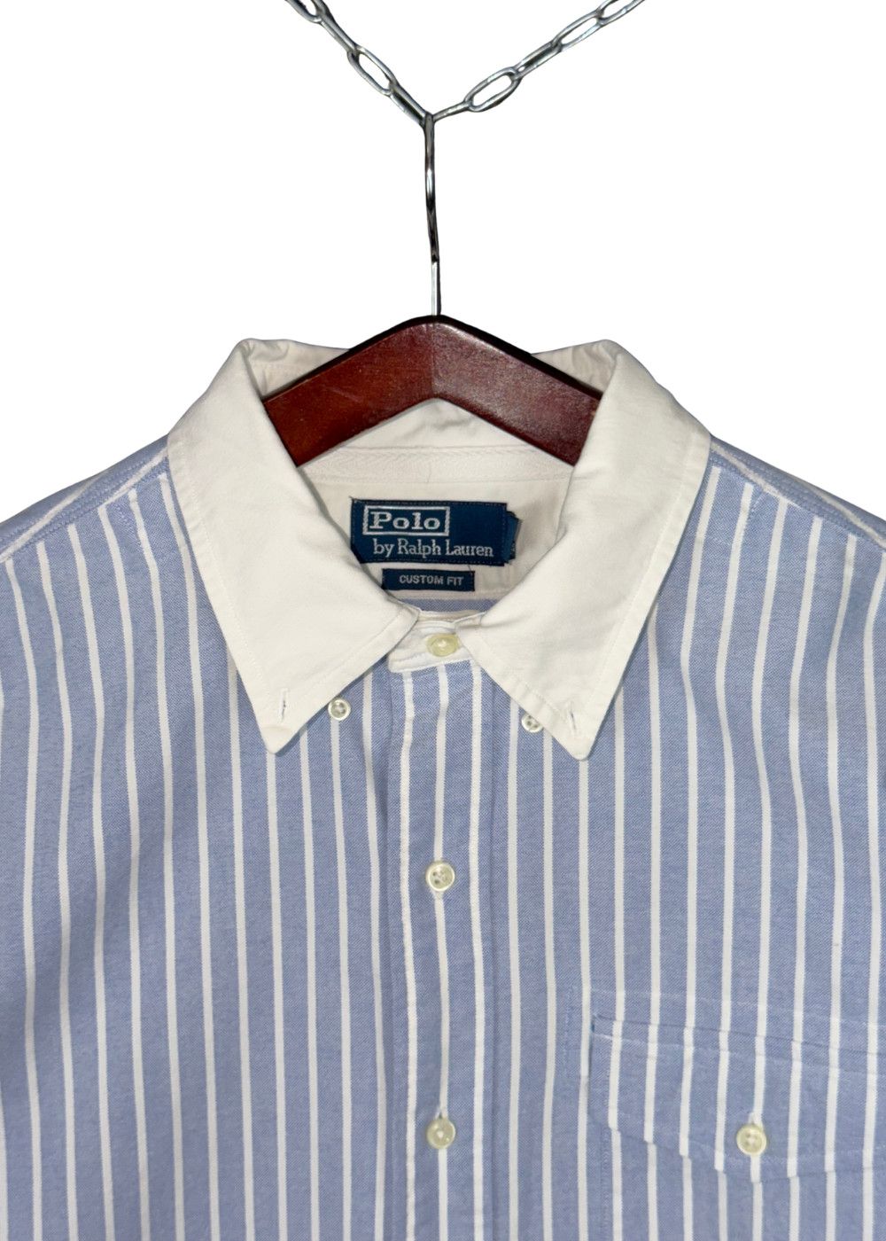 PRL "LA 1932 Olympics" Contrast Collar Oxford Shirt image 5