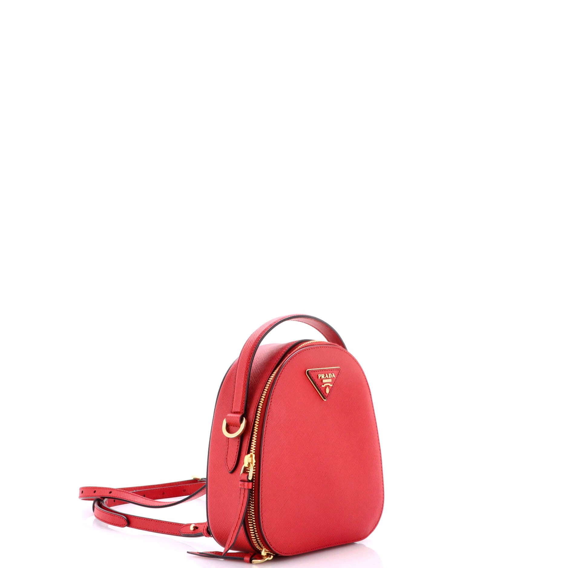Prada Odette Zip Backpack Saffiano Leather Mini Size ONE SIZE - 1 Thumbnail