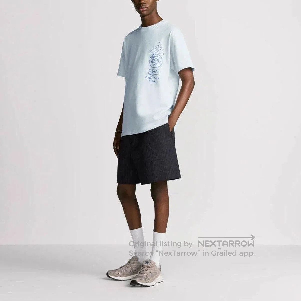 Dior dior short sleeve t-shirt blue xs. Size US XS / EU 42 / 0 - 6 Thumbnail