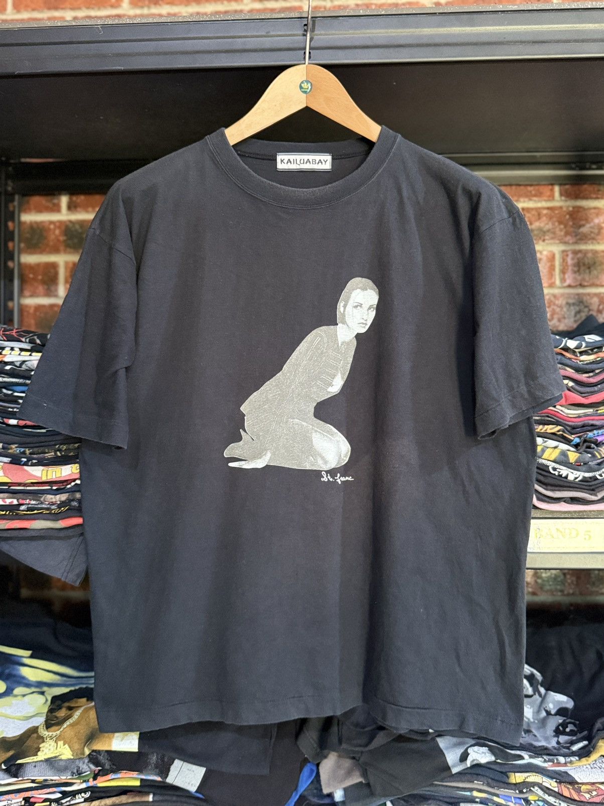 Vintage Vintage 90s St Franc By Kailua Bay Supply Sun Faded Art Tee Size US L / EU 52-54 / 3 - 1 Thumbnail