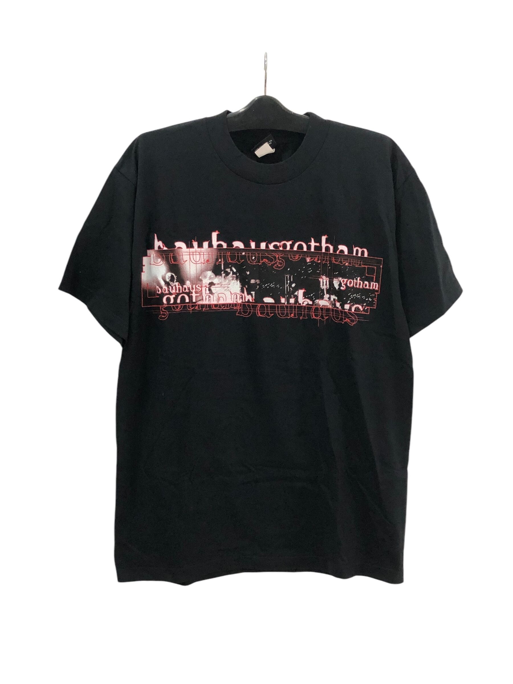 Band Tees × Giant × Vintage Vintage 90s Bauhaus Gotham Tour Tshirt Size US L / EU 52-54 / 3 - 1 Thumbnail