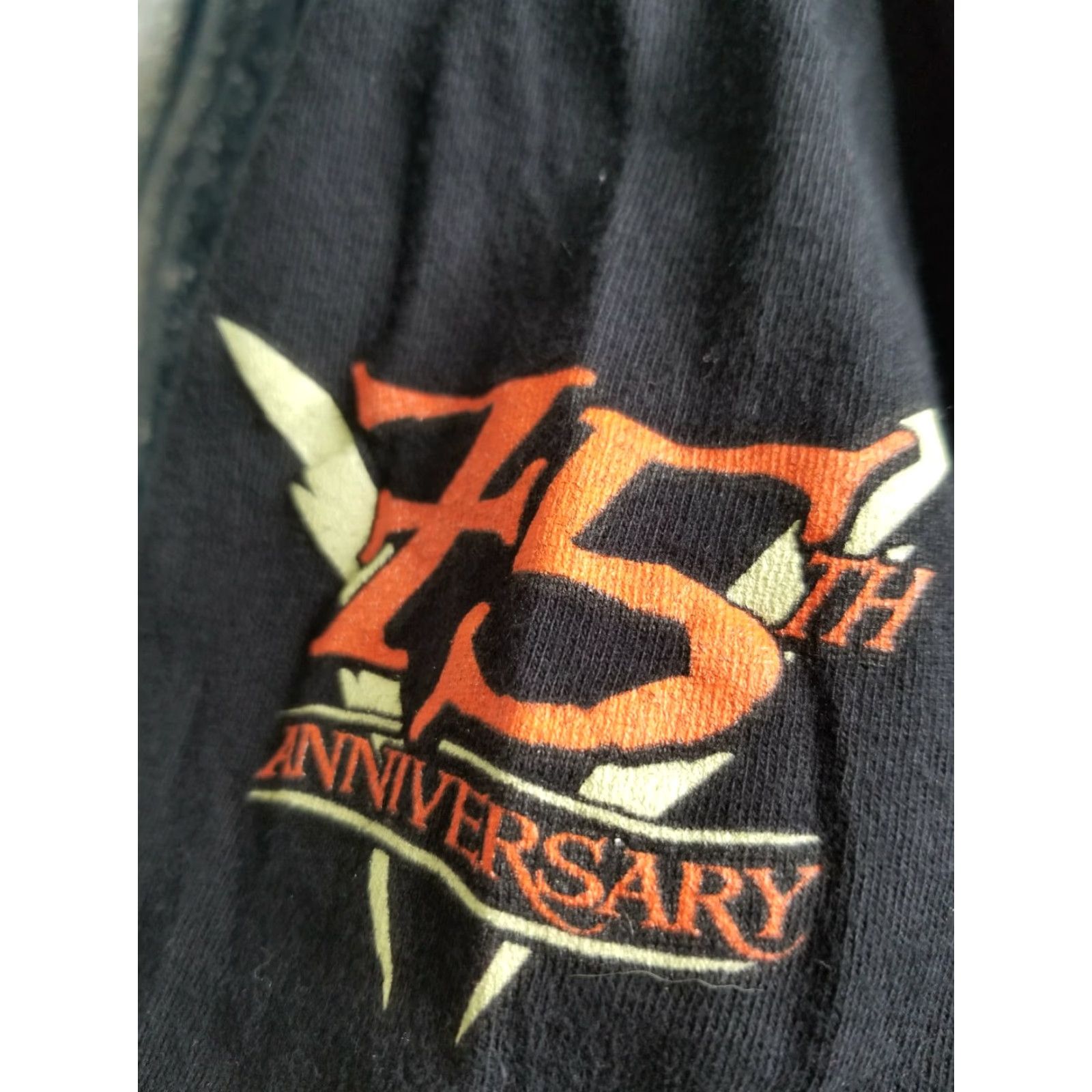 Vintage Mens L Sturgis 75 Years Anniversary Skull T-Shirt Black Hills Rally 2015 Size US L / EU 52-54 / 3 - 3 Thumbnail