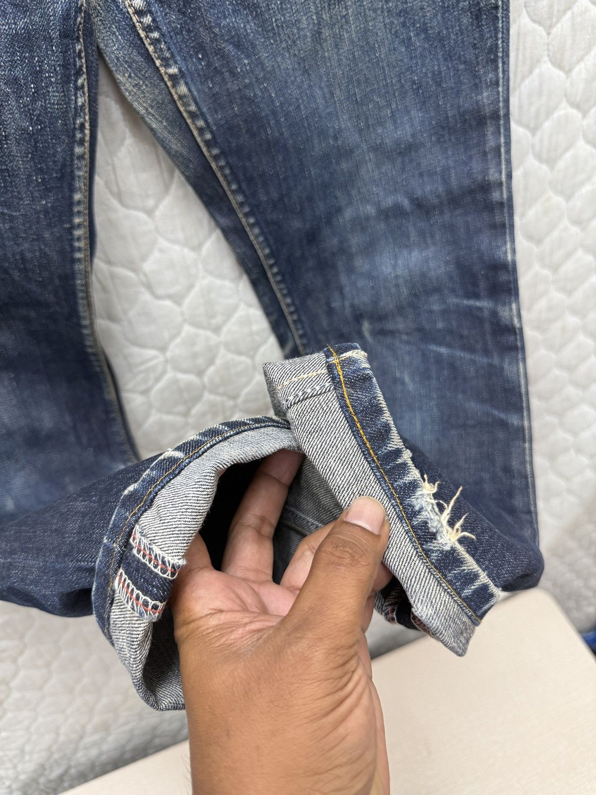 Levi's 🔥🔥🔥STEALS VTG LEVIS DISTRESSED DENIM Size 28" / US 6 / IT 42 - 4 Thumbnail