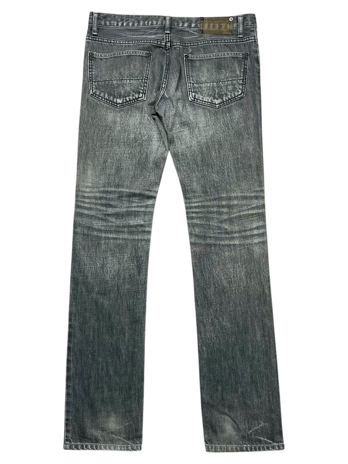 BUFFALO BOBS 2000s Buffalo Bobs - Whisker Denim Pants Size US 29 - 2 Thumbnail