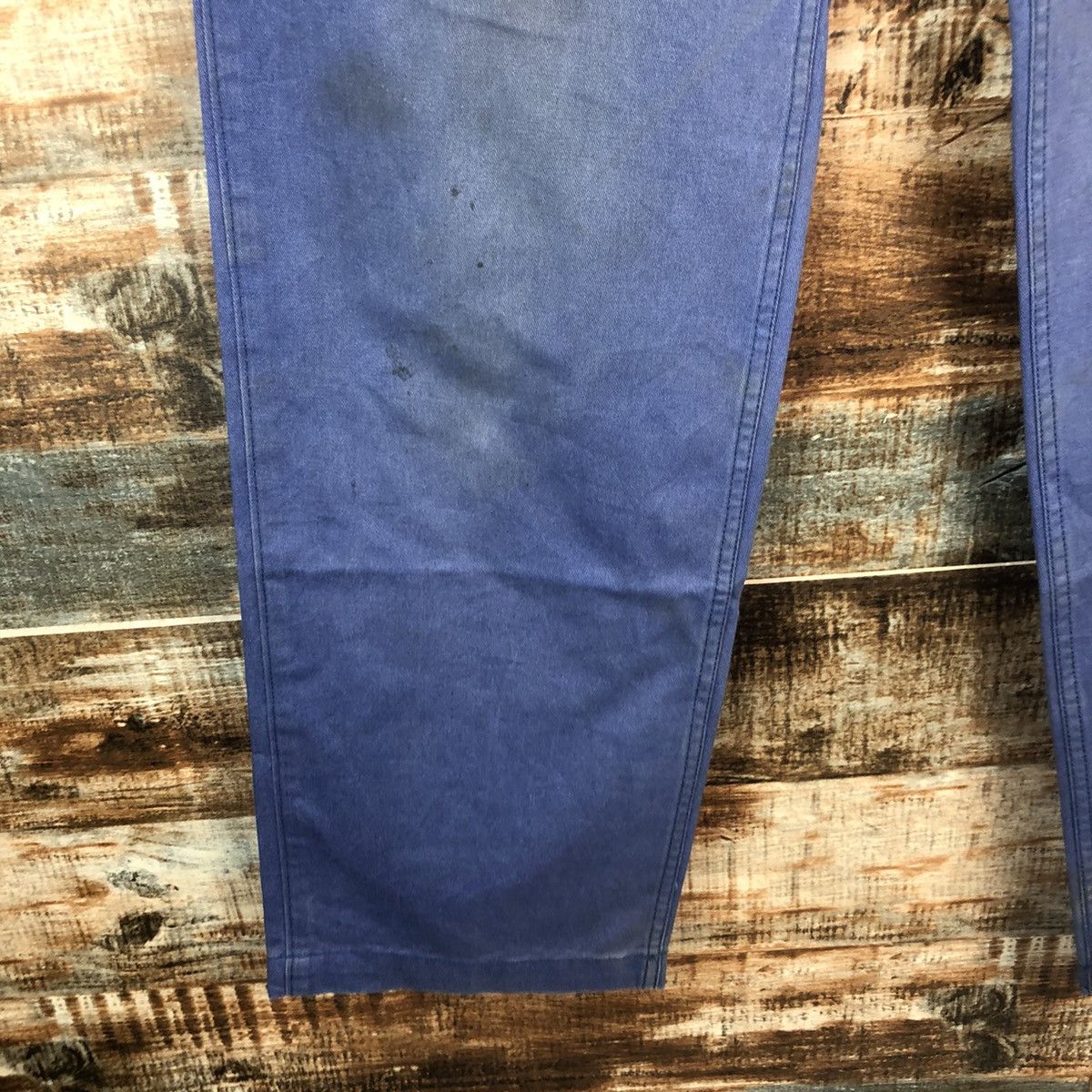 Japanese Brand DL After O Blue Cargo Multipocket Pants #C1227 Size US 29 - 11 Thumbnail