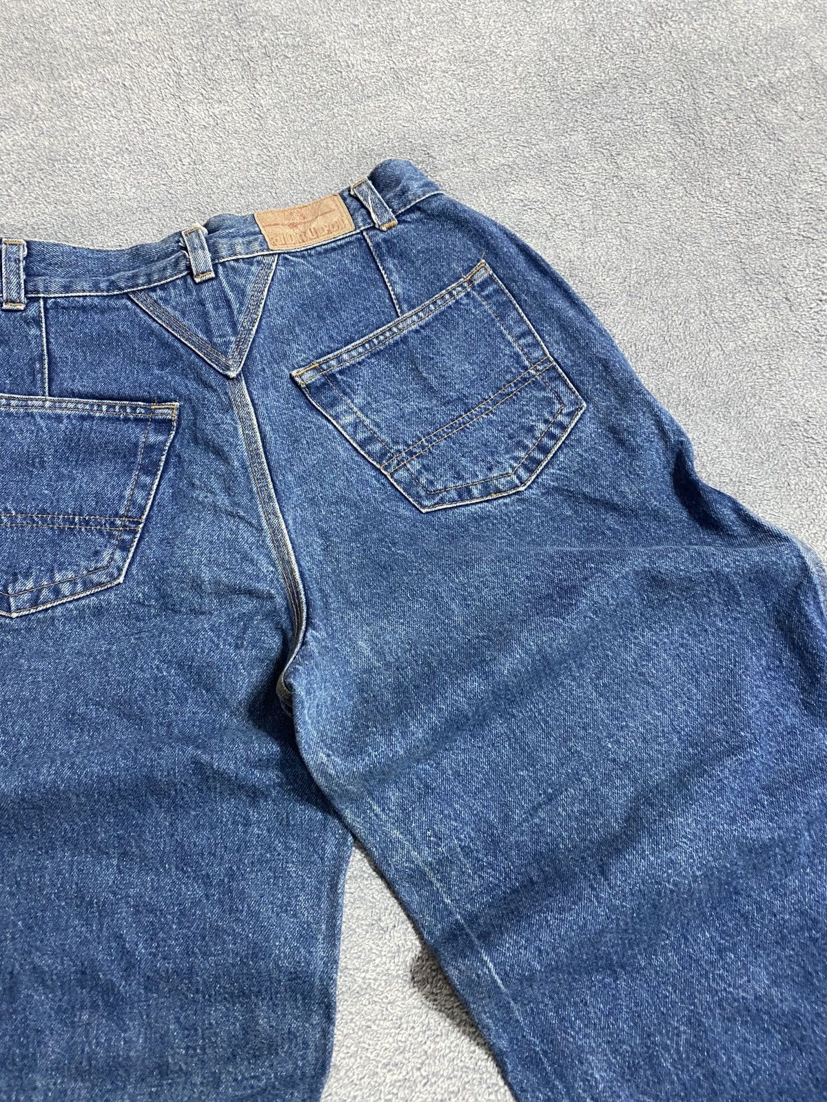Fiorucci Vintage 90s Fiorucci Jeans High Rise Tapered denim Size US 31 - 16 Thumbnail
