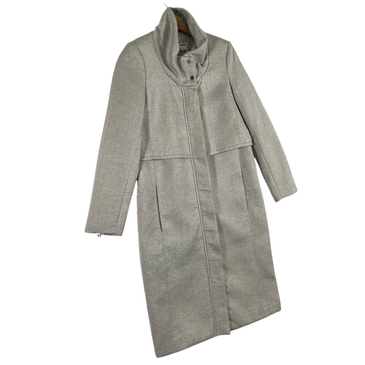 Helmut Lang Helmut Lang Wool Blend Belted Coat Size (P) Size S / US 4 / IT 40 - 3 Thumbnail