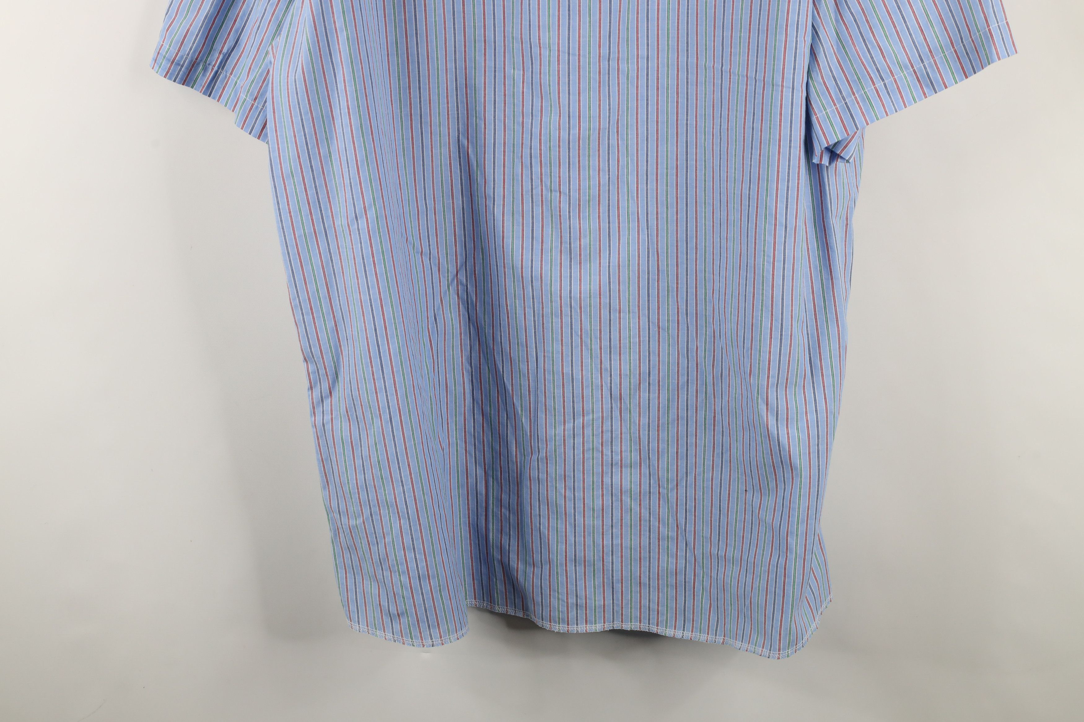 Vintage × Wrangler Vintage 90s Wrangler Striped Western Snap Button Shirt Size US XXL / EU 58 / 5 - 10 Thumbnail