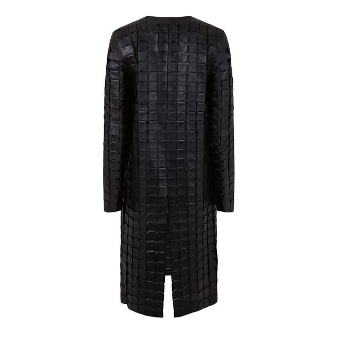 Bottega Veneta Bottega Veneta Intrecciato Relaxed Fit Coat in Brown Size XS / US 0-2 / IT 36-38 - 2 Thumbnail