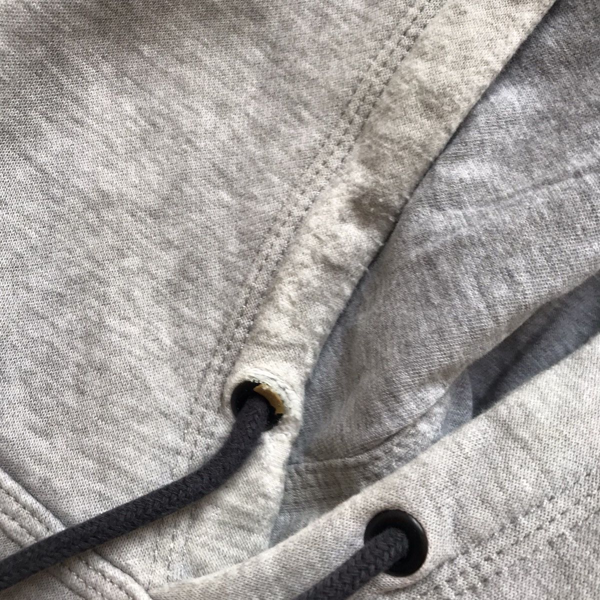 Vintage Vintage Nike Washed Grey Hoodie Swoosh Streetwear 90s XL Size US XL / EU 56 / 4 - 6 Thumbnail