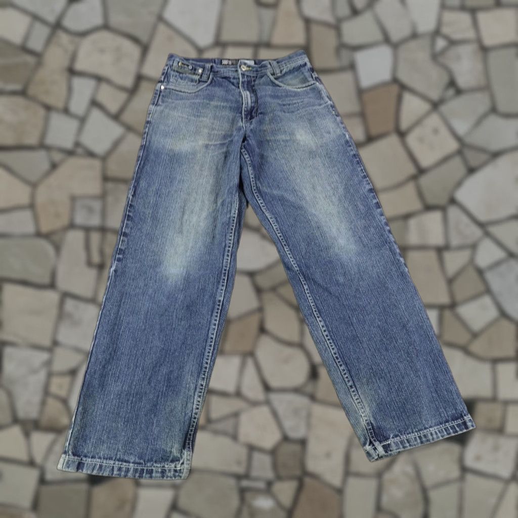 VINTAGE Southpole Jeans Mens 32 Relaxed Fit Blue Denim Hip Hop
