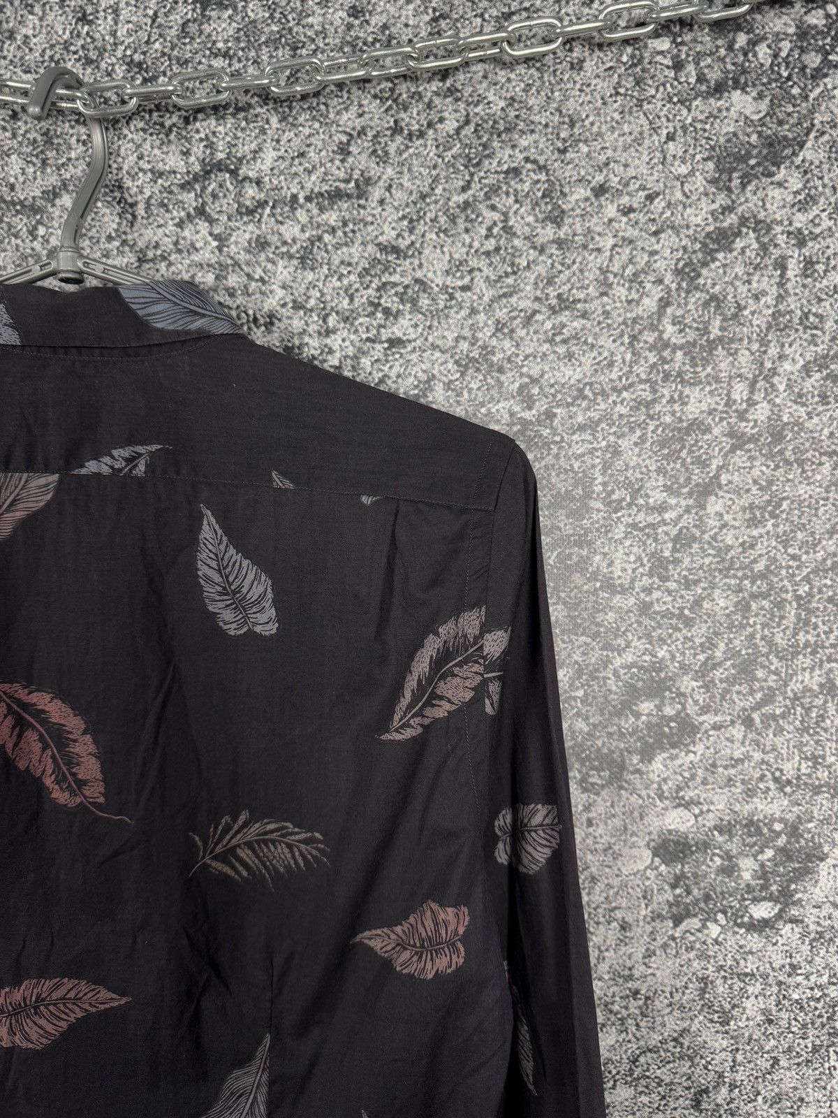 Paul Smith Paul Smith Long Sleeve Shirt Button Up Leaf Print Size S Size US S / EU 44-46 / 1 - 11 Thumbnail
