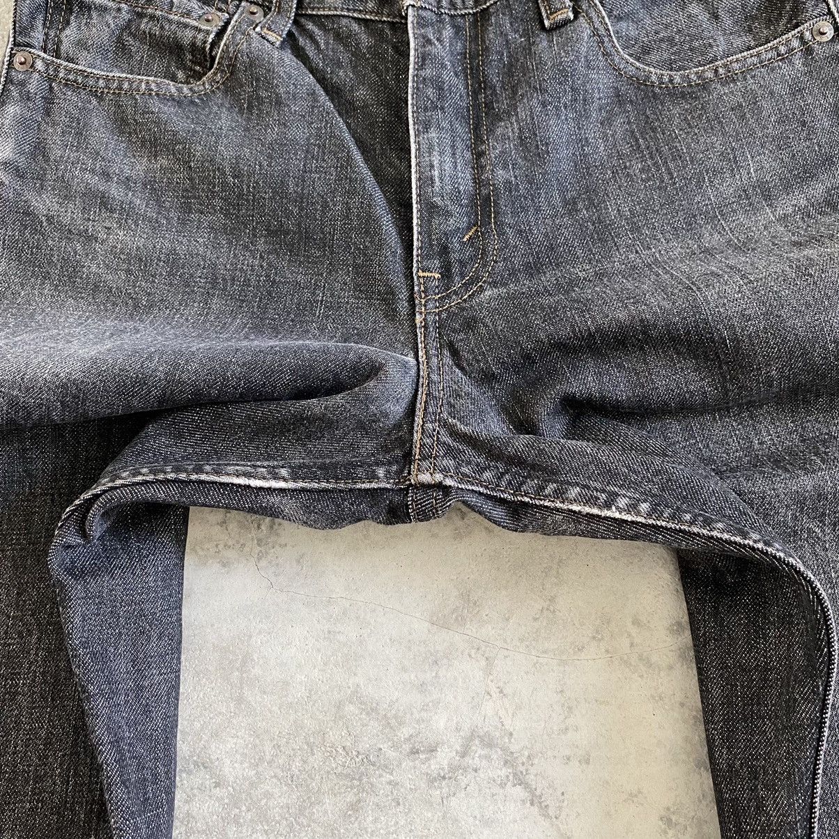 Levi's Vintage 90’s Levis 505 Washed Black Denim Jeans Size US 30 / EU 46 - 12 Thumbnail