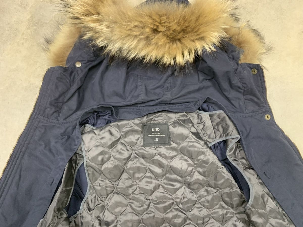 Yohji Yamamoto Vintage INED Depuis 1992 Faux Fur Hooded Jacket Size US S / EU 44-46 / 1 - 14 Thumbnail