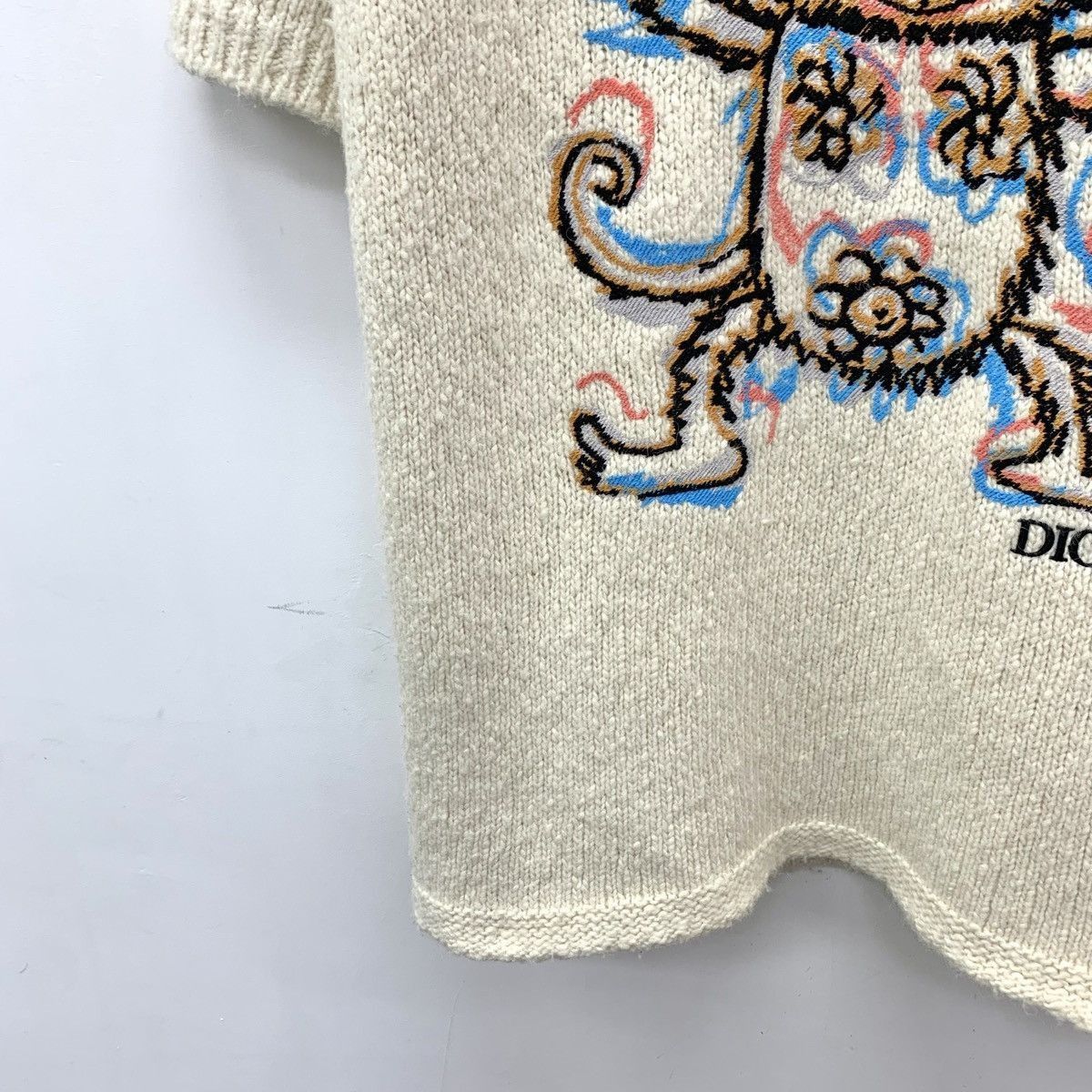 Dior White Short Sleeve Mouse Graphic Sweater Size US XL / EU 56 / 4 - 4 Thumbnail