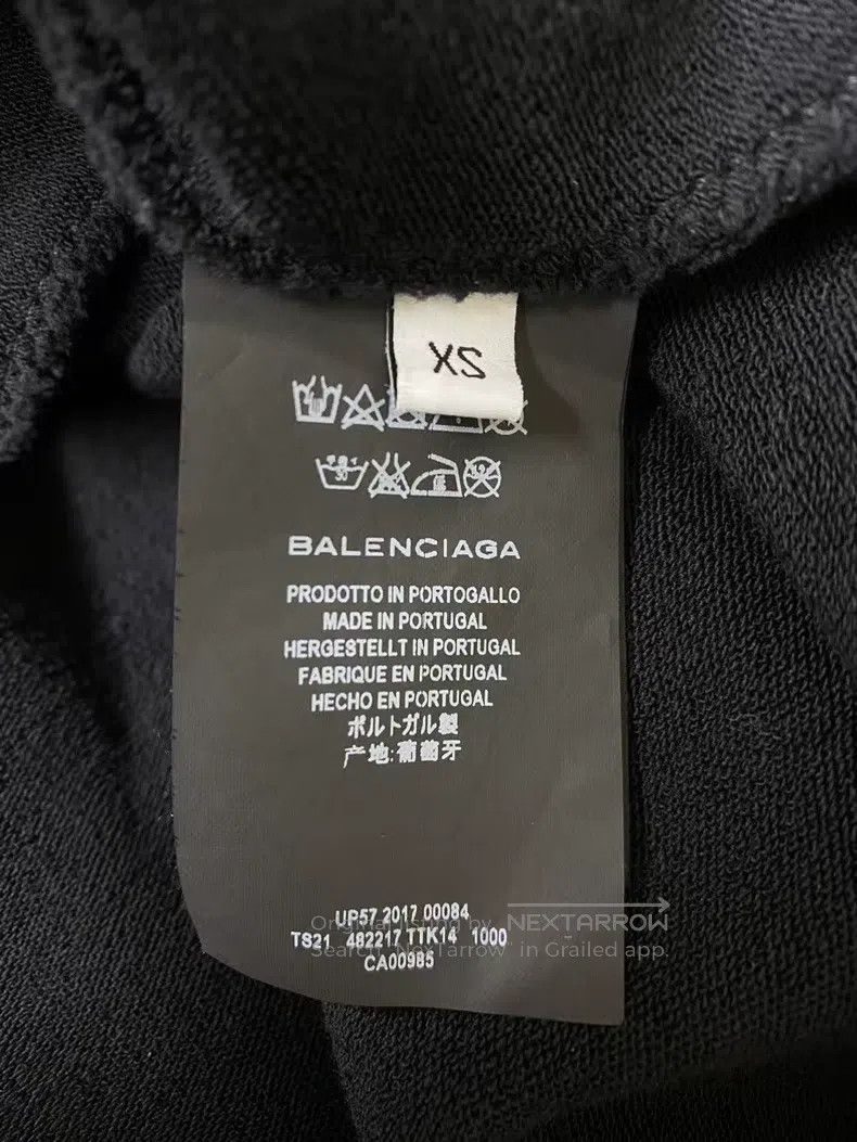 Balenciaga Balenciaga Buddha Head Hooded Sweatshirt, XS Size Size US XS / EU 42 / 0 - 4 Thumbnail