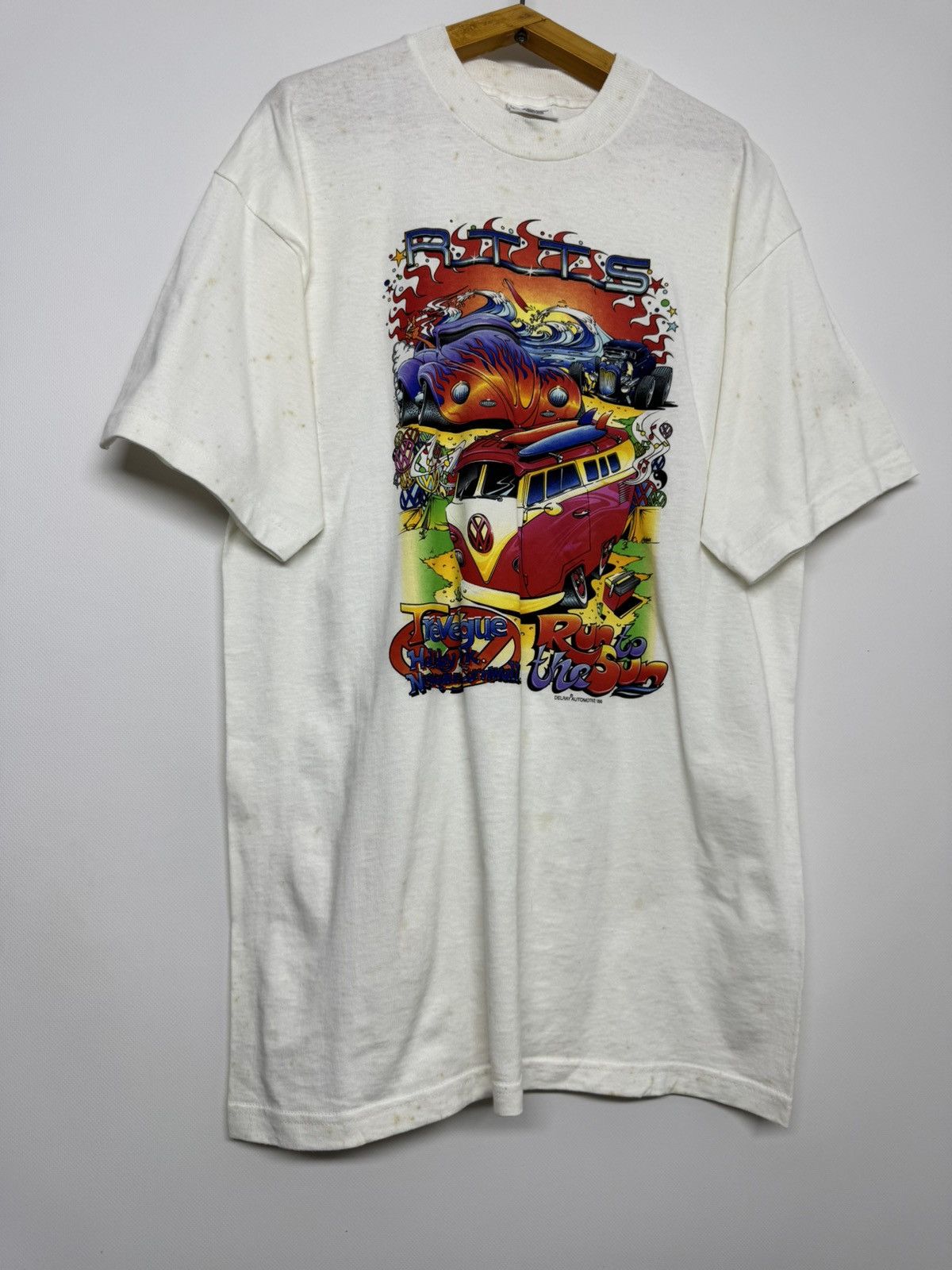 Vintage Vintage Y2k Volkswagen T-Shirt 90’s Size US L / EU 52-54 / 3 - 8 Thumbnail