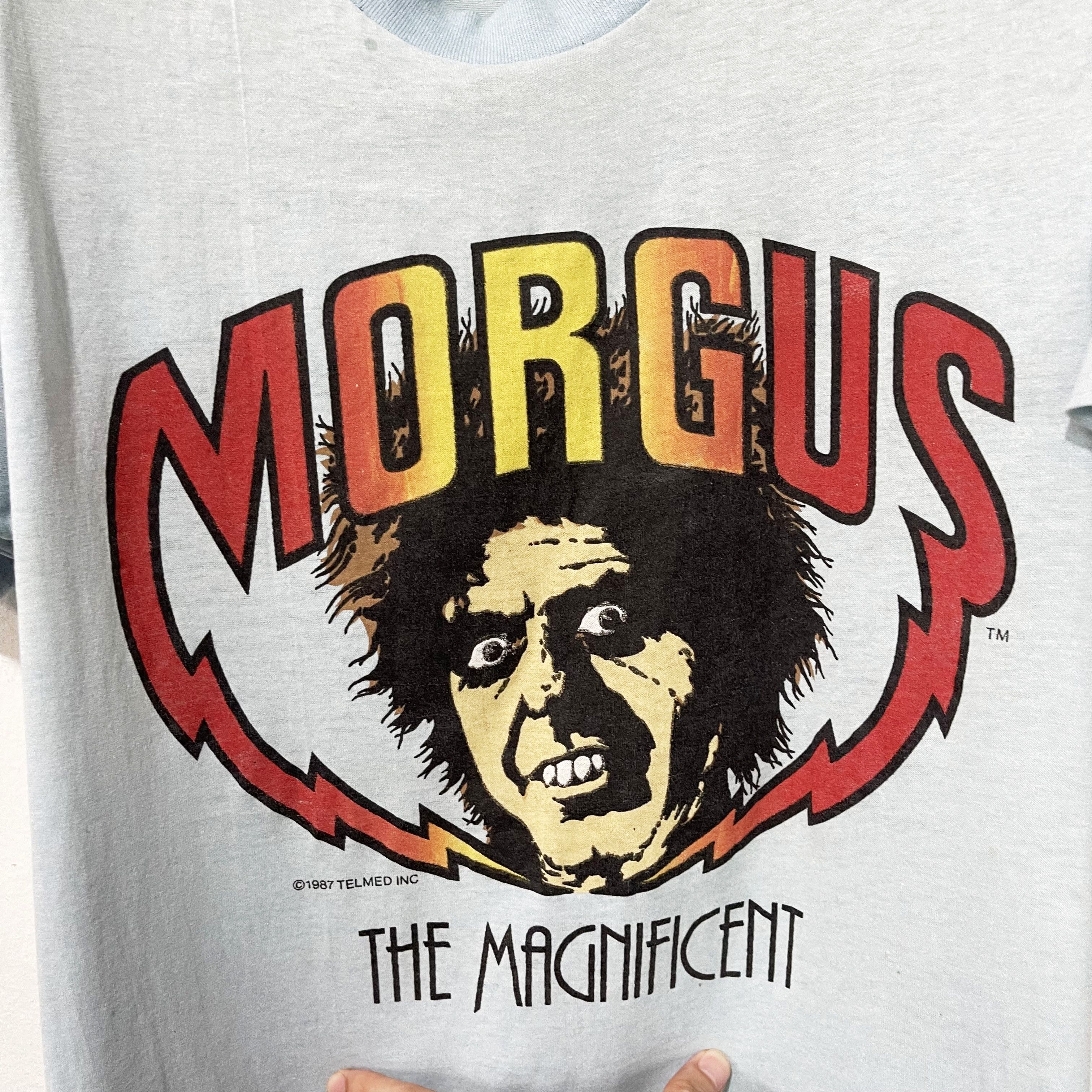 Vintage Vintage 1987 Morgus The Magnificent Shirt Size US S / EU 44-46 / 1 - 2 Thumbnail