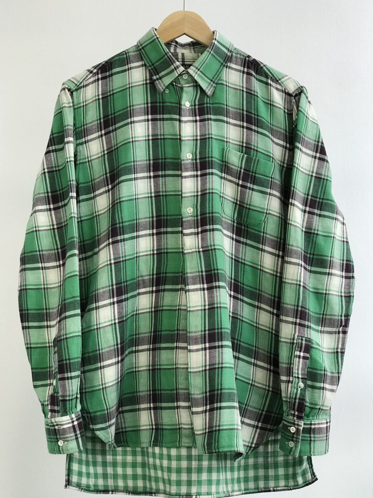 Balmain Balmain F/W 2011 Decarnin Western Flannel Shirt | Grailed