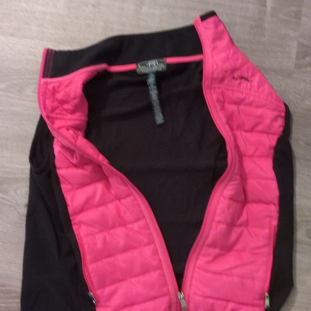 Lauren Ralph Lauren Lauren Ralph Lauren Active Pink And Black Puffer Vest Size L Size L / US 10 / IT 46 - 6 Thumbnail