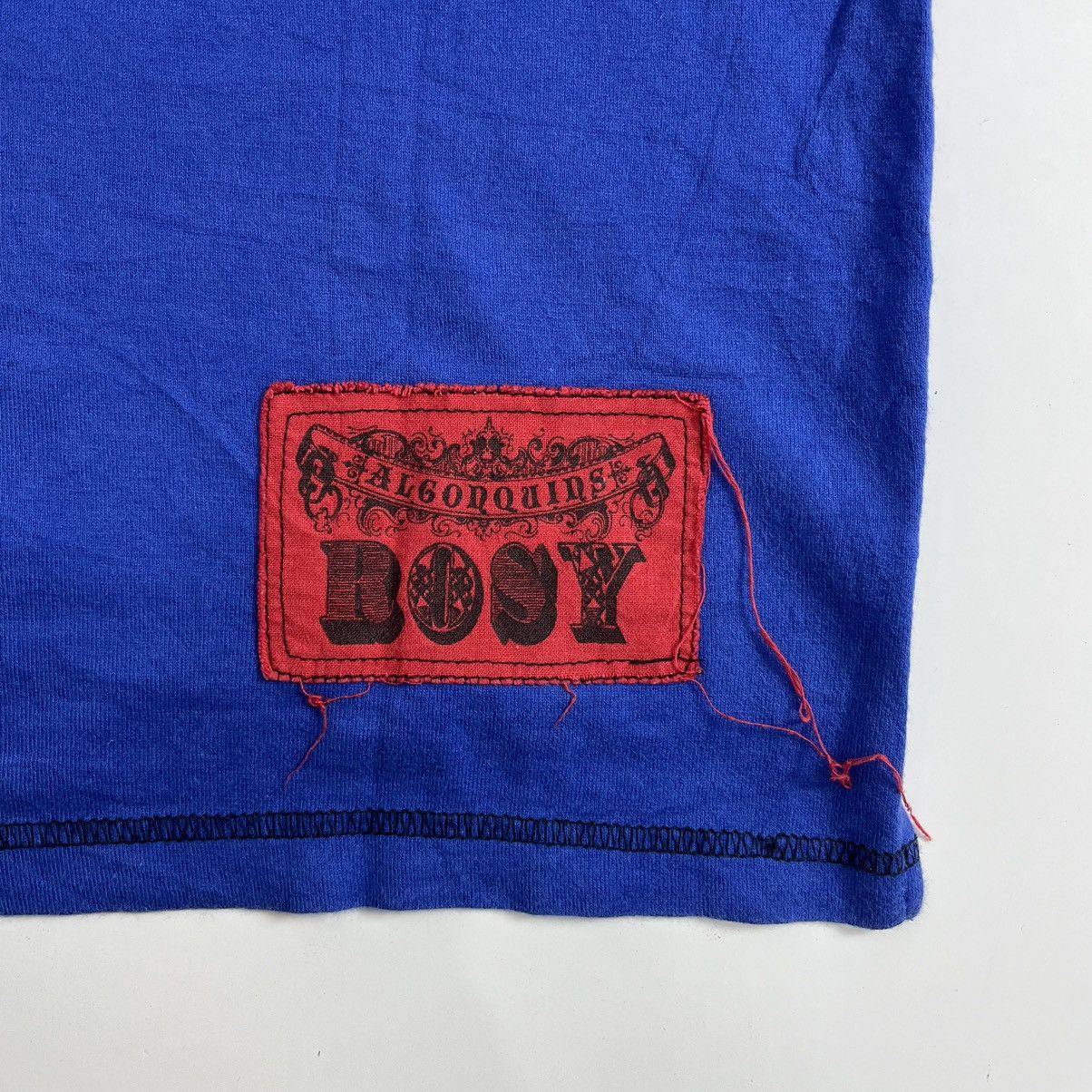 If Six Was Nine × Japanese Brand × Le Grande Bleu (L.G.B.) Y2K Algonquins like H Anarchy Poem Gothic Punk Lgb Zip Tee Size US M / EU 48-50 / 2 - 10 Thumbnail